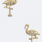 CRYSTAL FLAMINGO ICONIC STUDS