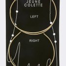 MINIMAL DESIGN CENTER PIERCED CUFF BRACELET SET