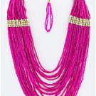 SEED BEADS LAYER NECKLACE SET