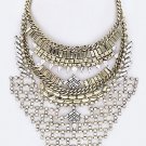 RETRO LUX STATEMENT NECKLACE SET