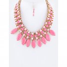 NEON FEVER STATEMENT NECKLACE SET
