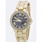 CRYSTAL BEZEL FASHION WATCH