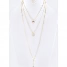 MIX DROP TRI-LAYERED NECKLACE SET