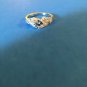 Sterling Silver Elegant Round CZ Ring- Sizes 6 , 7, 8 , 9
