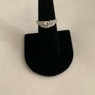 Sterling Silver Majestic Round Cut Clear CZ Ring- Sizes 5, 6, 7, 9