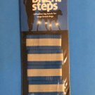 Bright Steps Reflective Leg Bands for Pet Dogs Large -70-110lbs-Blue & Gray