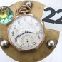 ART DECO POCKET WATCH COMPETITOR OCTAGON 10K GOLD FILL