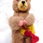WEST GERMANY BEAR WIND TOY BEAR VINTAGE MECHANICAL SEWING KNITTING BEAR LEHMANN