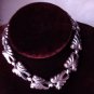 VINTAGE CORO NECKLACE ART DECO LINK CHAIN