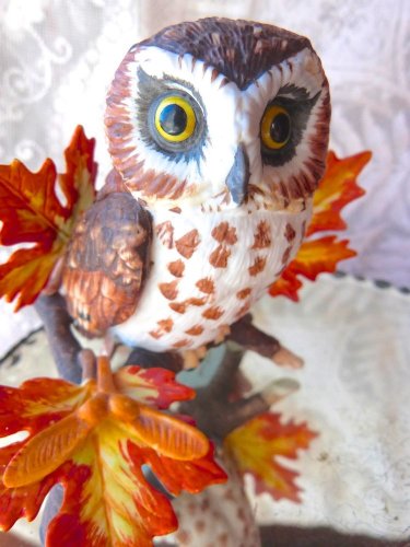 LENOX OWL SAW WHET OWL LENOX CHINA