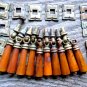 BAKELITE DRAWER PULL VINTAGE CABINET TEAR DROP PULL 10pc BRASS