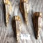 VICTORIAN FINIALS ORNATE FURNITURE SCROLLS BRASS FINIALS