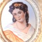 VINTAGE LIMOGE PICTURE PORTRAIT PORCELAIN BUST CAMEO