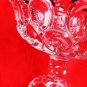 EAPG GLASS COMPOTE AMERICAN FLINT GLASS SALVER BULLSEYE GLASS