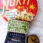 VINTAGE CANDY TIN ROWNTREE GUM TIN VINTAGE COOKIE TIN 4PC LOT