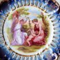 AUSTRIA VIENNA PLATE ANGELICA KAUFFMAN PLATE RETICULATED VICTORIAN CHERUB