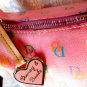 DOONEY & BOURKE PURSE PINK DB SIGNATURE SATCHEL HANDBAG