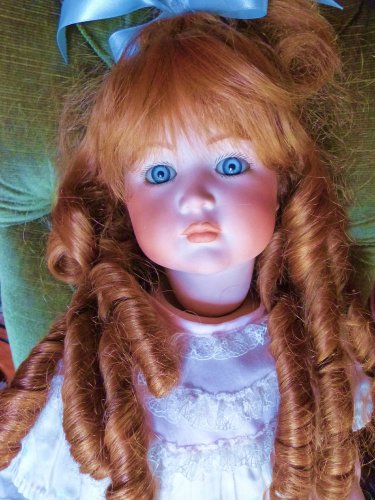 VINTAGE BISQUE DOLL LARGE FULL BODY PORCELAIN JOINTED 2FT DOLL