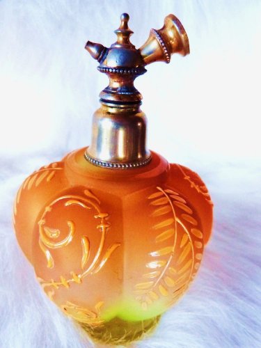 VINTAGE PERFUME BOTTLE ATOMIZER De VILBISS INTEREST BLOW MOLD
