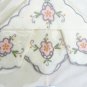VINTAGE EMBROIDERED TABLE CLOTH BOXED SETS HERITAGE TABLE CLOTH X2