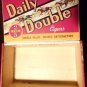 VINTAGE CIGAR BOX DAILY DOUBLE JOCKEY HORSE EQUESTRIAN ADVERTISING TOBACCIANA
