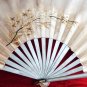 VINTAGE HAND FAN OSTRICH FEATHERS
