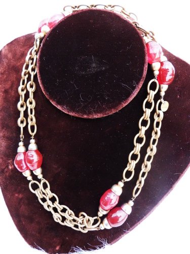 VINTAGE CHANEL NECKLACE COCO CHANEL