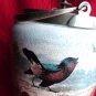 VICTORIAN COOKIE JAR VINTAGE COOKIE JAR AUDUBON BIRD