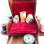 VINTAGE SEWING PIN CUSHION ROCKING CHAIR VINTAGE THREAD HOLDER