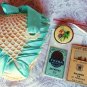 VINTAGE PIN CUSHION TAPE MEASURE SEWING NEEDLES SEW TATTING LACE SHUTTLE