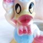 VINTAGE DISNEY DONALD DUCK PLANTER PENCIL HOLDER FLOWER VASE SOAP HOLDER