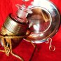VINTAGE PERFUME BOTTLE SILVER BARREL GRAPE CASKET
