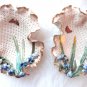 PRUSSIA DRESDEN SWEETMEAT BOWL BUTTERFLY