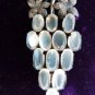 MOONSTONE VINTAGE BROOCH MOONSTONE JEWELRY STERLING SILVER BROOCH 100YRS