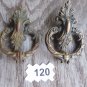 VICTORIAN DRAWER PULL ORNATE BRASS ANTIQUE FEDERAL CABINET PULL
