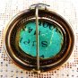 VICTORIAN MOURNING LOCKET SWIVEL MOURNING BROOCH  HAIR JEWELERY