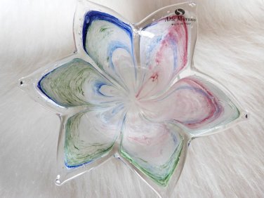 MURANO GLASS CANDLE HOLDER