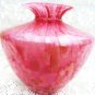 MURANO GLASS VASE VINTAGE MURANO AVENTURINE