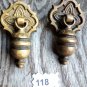 EASTLAKE DRAWER PULL BRONZE DRAWER PULL ORNATE ANTIQUE CABINET PULL