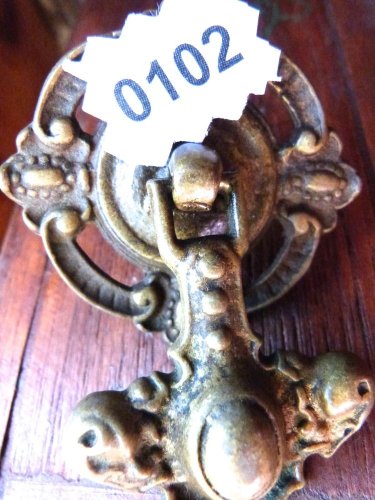 GOTHIC DRAWER PULL CENTURY HARDWARE ANTIQUE CABINET DOOR DROP PULL