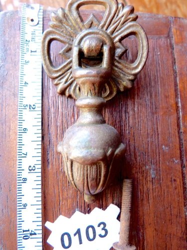 ACORN DRAWER PULL CENTURY HARDWARE ANTIQUE CABINET DOOR DROP PULL