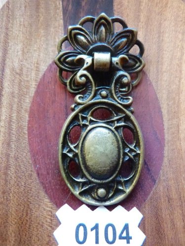 VICTORIAN DRAWER PULL CENTURY HARDWARE ORMOLU CABINET DOOR DROP PULL