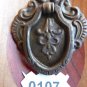 VICTORIAN DRAWER PULL SHIELD PULL DOOR HANDLE CABINET DOOR BAIL RING PULL