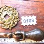 COLONIAL DRAWER PULL REVIVAL DOOR PULL CAST IRON MARY WILLIAMS DOOR DROP PULL