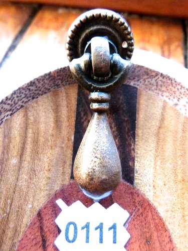 VICTORIAN TEAR DROP DOOR PULL BRASS DROP PULL