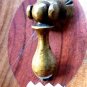 VICTORIAN TEAR DROP DOOR PULL BRASS DRAWER PULL