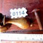 VICTORIAN TEAR DROP DOOR PULL BRASS DRAWER PULL