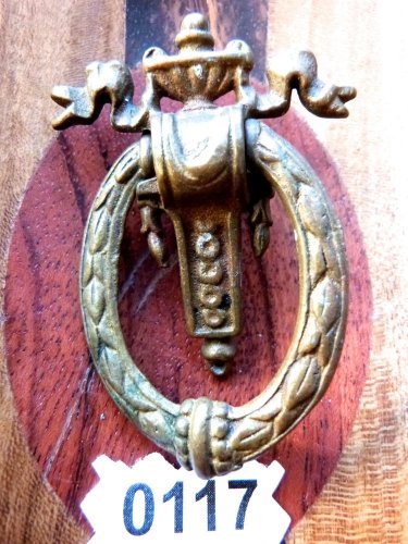 FEDERAL DRAWER PULL DOOR HANDLE CABINET VINTAGE DOOR BAIL RING PULL
