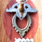 VICTORIAN DRAWER PULL VINTAGE CABINET BAIL RING PULL CAST IRON