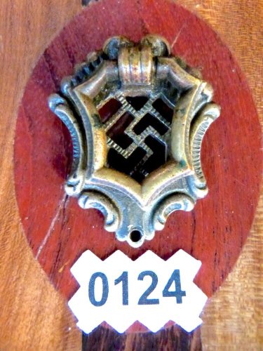 ROCOCO REVIVAL DRAWER PULL VINTAGE CABINET BAIL RING PULL BRASS ORNATE